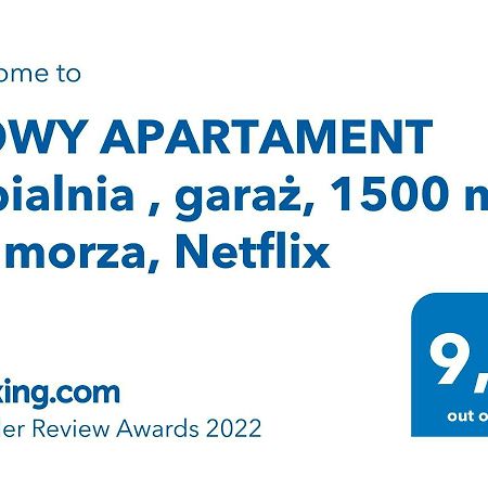 "Nowy Apartament" Sypialnia , Garaz, 1500 M Od Morza, Netflix Gdańsk Eksteriør billede